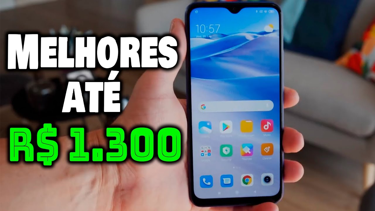 QUAL O MELHOR CELULAR BOM E BARATO ATÉ R$ 1.300 | NO BRASIL AGOSTO 2021