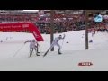 Mashup av "NRK VM på ski 2015 - Langrenn 4x10 km stafett, menn" og "NRK Lønsj-podcast 27.02.2015"