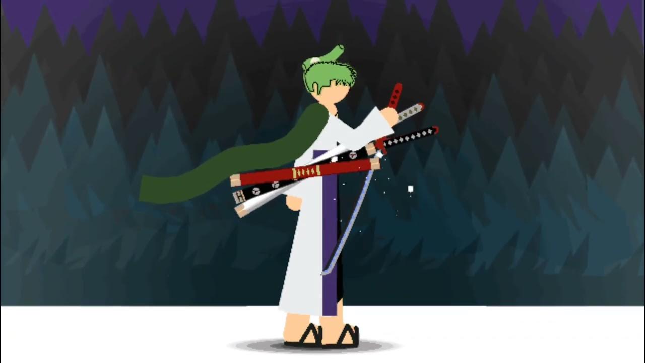 Zoro arco de um ano (Stick nodes pro) YouTube