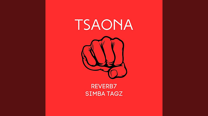 Tsaona (feat. Simba Tagz)