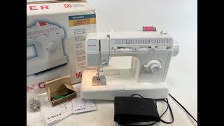 Singer Model 5050C Sewing Machine Demo for Ebay