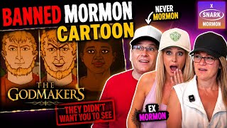 Ex Mormon vs Never Mormon React to the BANNED Mormon Cartoon (The Godmakers)