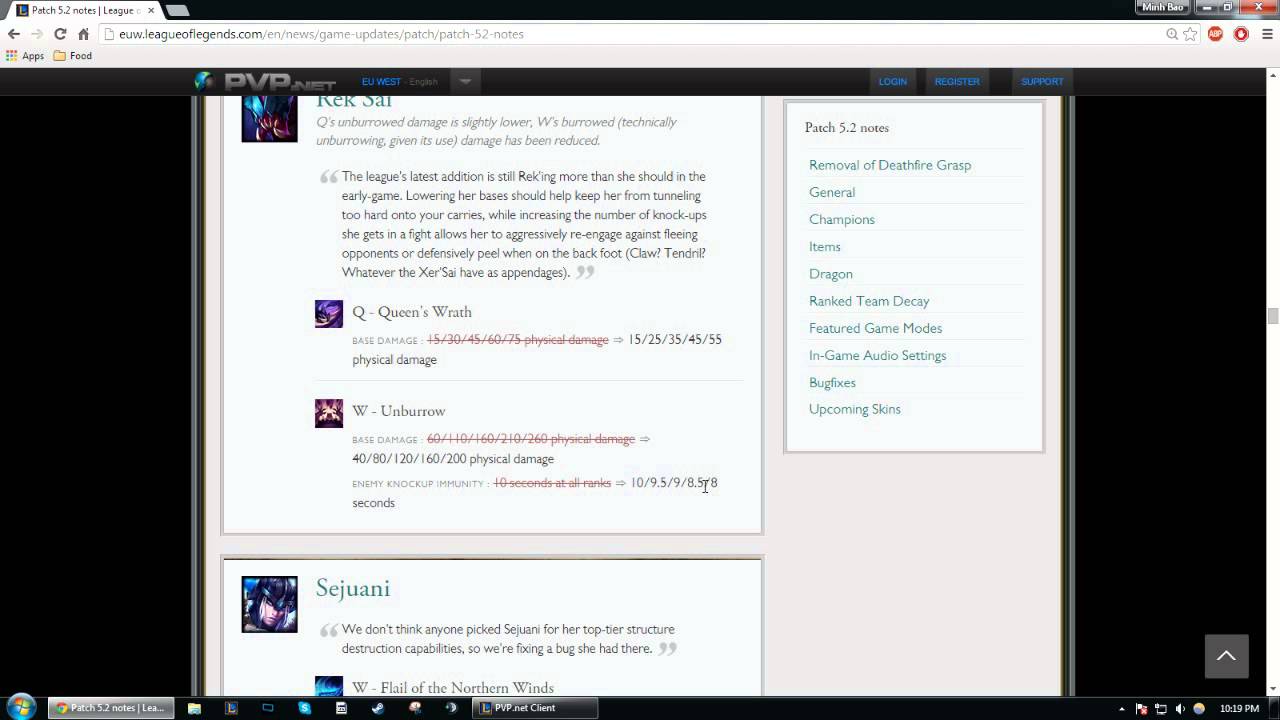 Patch Notes 5.2 Rundown - Think twice before picking an assassin!