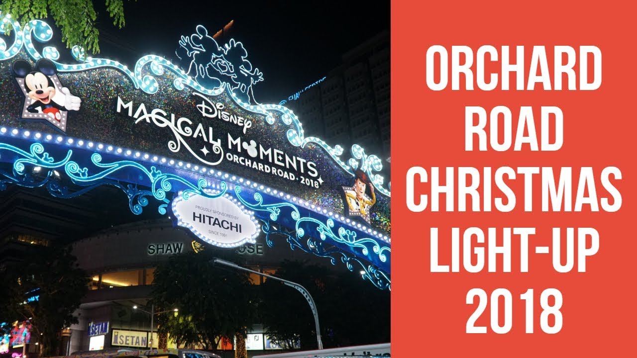 Disney Magical Moments Christmas Decorations In Orchard Road