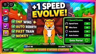 Celebrity [ 🦊 ] +1 Speed Evolve Script - INF WINS, SUPER FAST TRAIN, NOKEY Net Worth