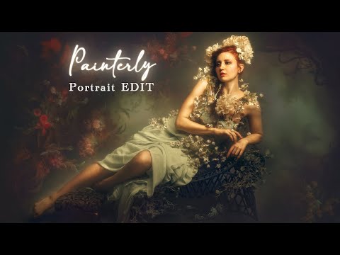 Easy Painterly Portrait Edit | Create Painterly Portraits FAST