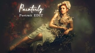 Easy Painterly Portrait Edit | Create Painterly Portraits FAST