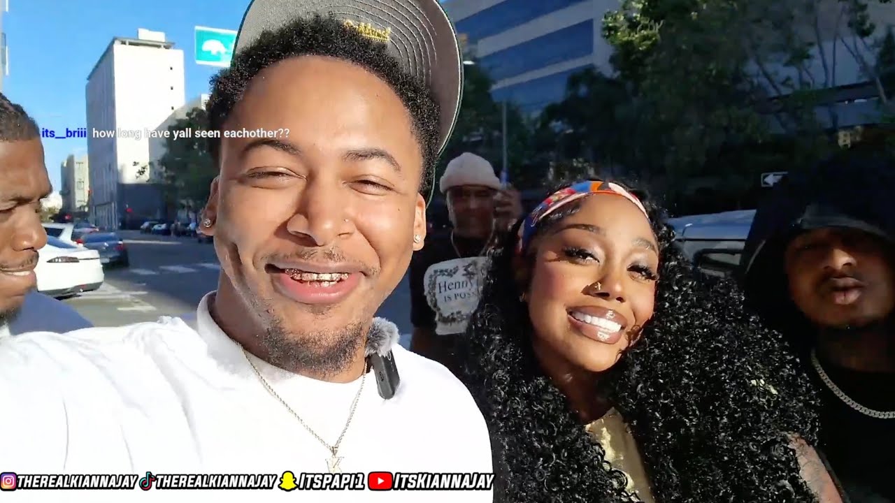 ME AND KEION FINALLY LINK UP ON CAMERA AFTER 7 YEARS (FULL STREAM) !!!