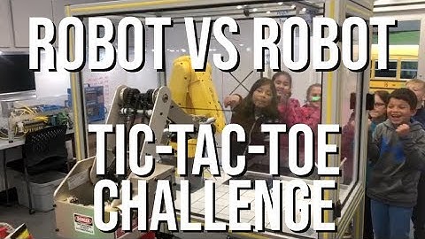 ROBOT vs ROBOT | Tic-Tac-Toe Challenge!