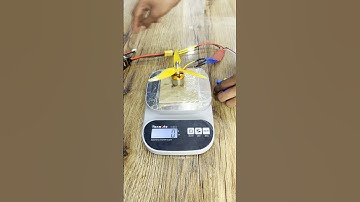 3 blade propeller thrust test |1000kv | motor #shorts