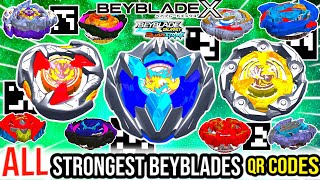 All STRONGEST BEYBLADES QR CODES | TOP 10 | Beyblade Game NEW Premium QR Codes All STRONGEST BEYBLADES QR CODES | TOP 10 | Beyblade Game NEW Premium QR Codes