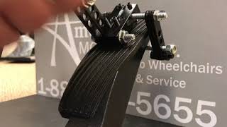 American Mobility Pedal Extender Installation