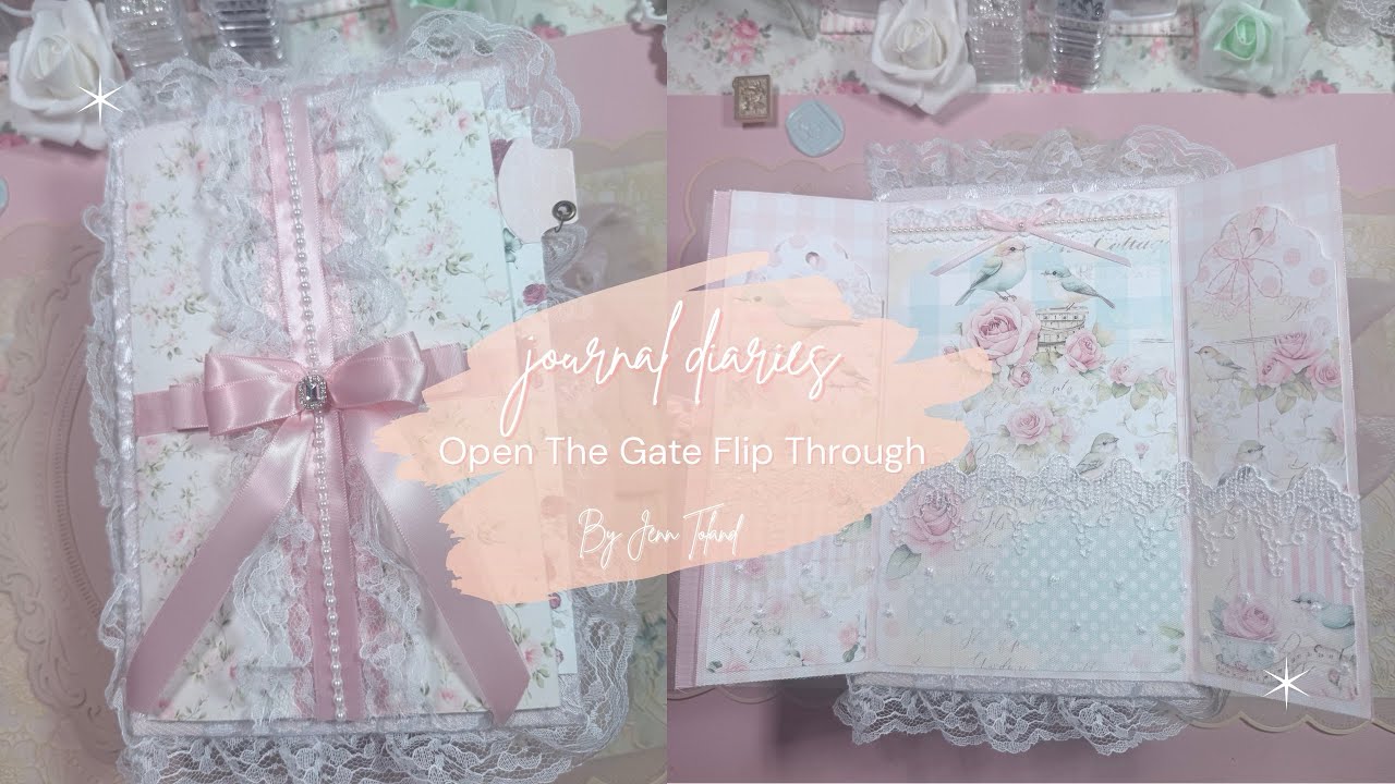 Open The Gate Flip Through featuring @ShabbyArtBoutique 