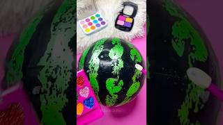 ASMR Makeup Watermelon Skincare Sounds Video Fast Rainbow Eyeshadow