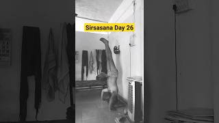 Sirsasana Practice Day 26 sirsasana yoga bnys ayurveda naturopathy ayush students pranayama