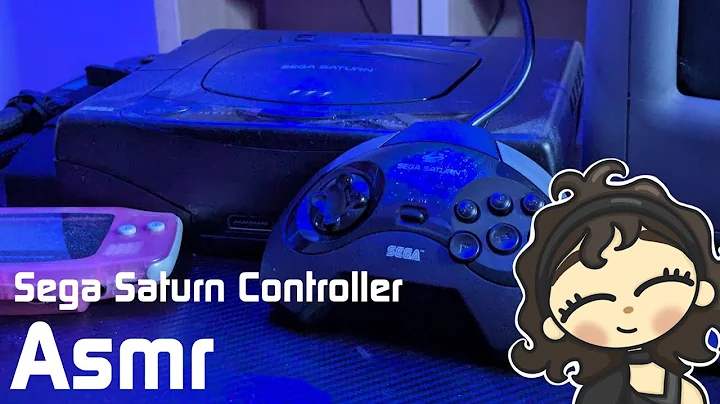 Controller ASMR - The Sega Saturn controller (european style)