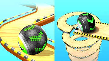 Going Balls VS Rolling Ball Sky Escape - Gameplay Walkthrough Mobile Game Android Ios Gaming Levels