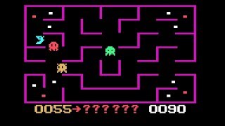 KC Munchkin Gameplay Footage Odyssey 2 Videopac Magnavox