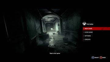 The Evil Within main menu