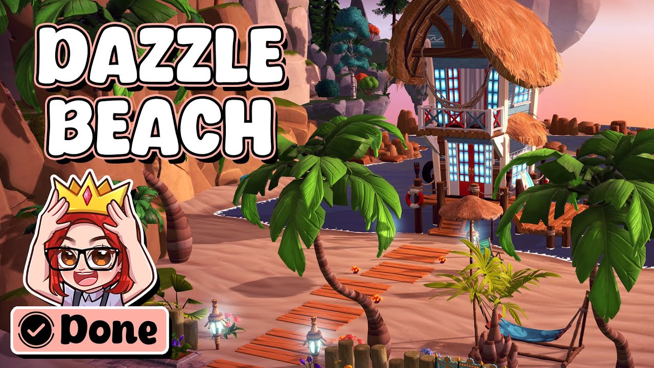 Dazzle Beach Retreat | Organized Magic — 🏰 Disney Dreamlight Valley