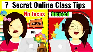 7 ONLINE CLASS TIPS & TRICKS | BEST Techniques to Be Successful in Online Classes| 100% Effective