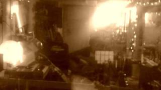 Andreas recording acoustic guitar