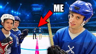 Playing Ice Hockey when I can't Ice Skate