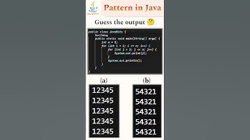Day 23 : Pattern in java.......💡 #java #fypシ #education #shorts #learning #skills