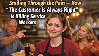 The Psychological Toll of Pretending Rude Customers Don't Destroy You Inside