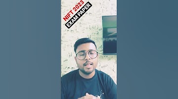 NIFT 2023 Exam Sample Papers | A must to crack #nift2023