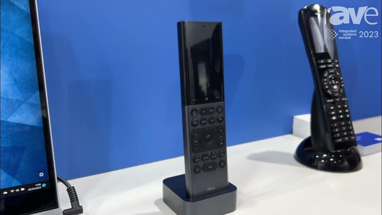 ISE 2023 ELAN Presents HR 40 Remote Control in Nice Group Booth YouTube