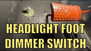 Willys Jeep Headlight Foot Dimmer Switch | Electrical Wiring Series