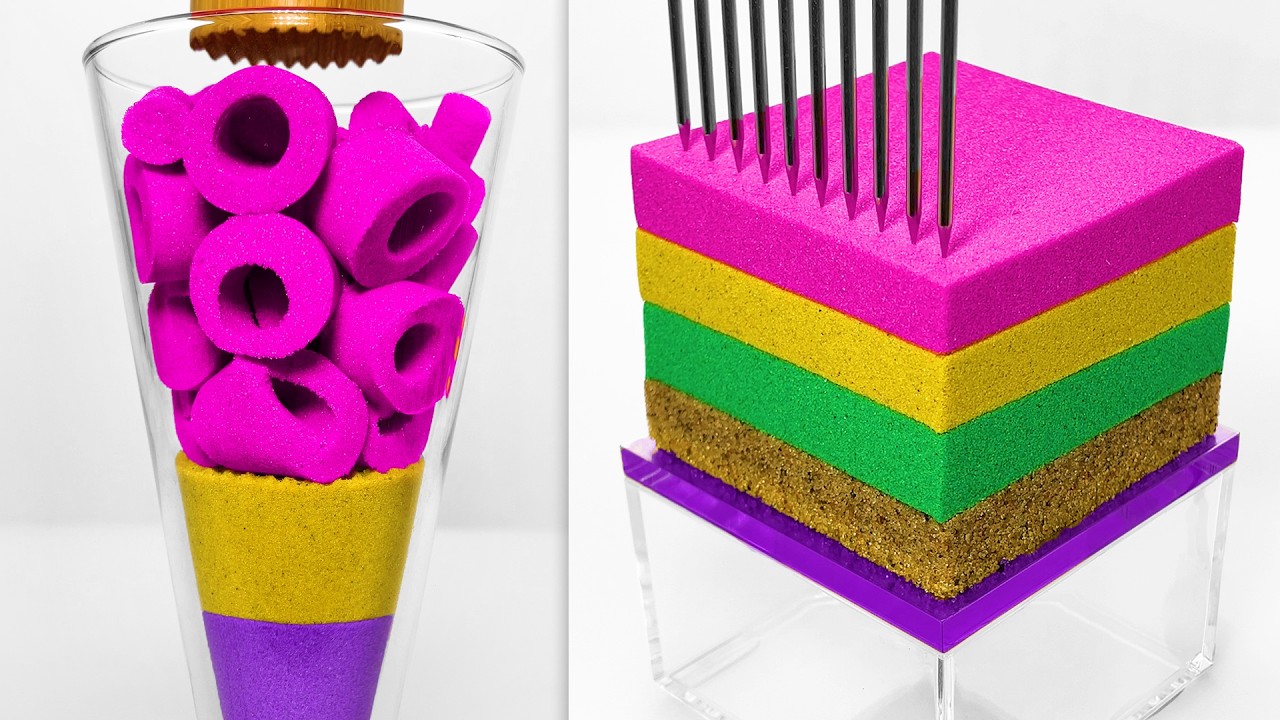Play: A calm kinetic-sand visual pause