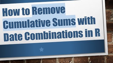 How to Remove Cumulative Sums with Date Combinations in R