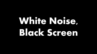 White Noise, Black Screen ⚪⬛ • Live 24/7 • No midroll ads