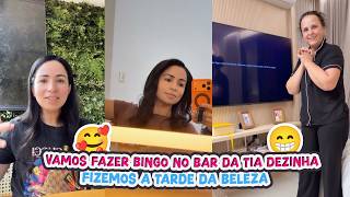 VAMOS FAZER UM BINGO NO BAR DA TIA DEZINHA+FIZEMOS A TARDE DA BELEZA!