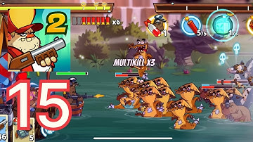 SWAMP ATTACK 2 : Gameplay Walkthrough Part 15 chapter 3 (IOS,Android)