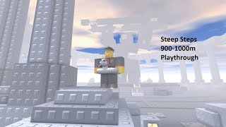 Roblox Steep Steps 9001000m Palythrough With Friendz (No Commentary)