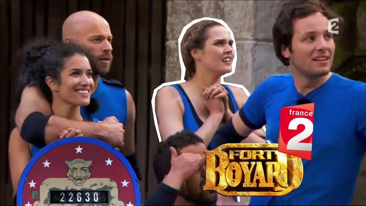 Camille Lou & Cie dans la salle du trésor - Fort Boyard 2016 - F2
