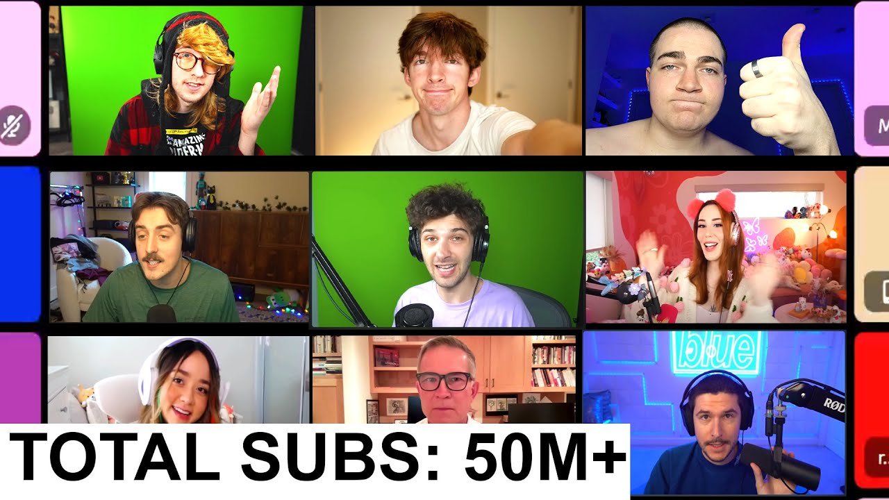 I Invited 100 Roblox Youtubers Into 1 Call