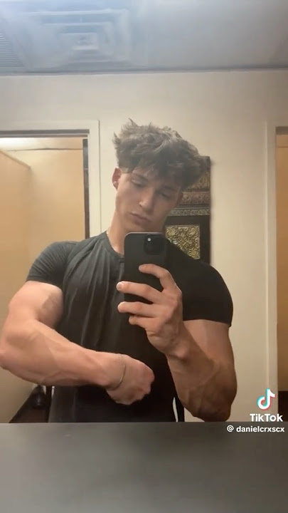 Young Muscle Boy Flexing His Veiny Arms #shorts #muscle #veins #fitness #flexing #biceps