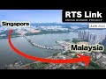 SUPER FAST Progress ! RTS Link Crossing Malaysia Singapore - June 