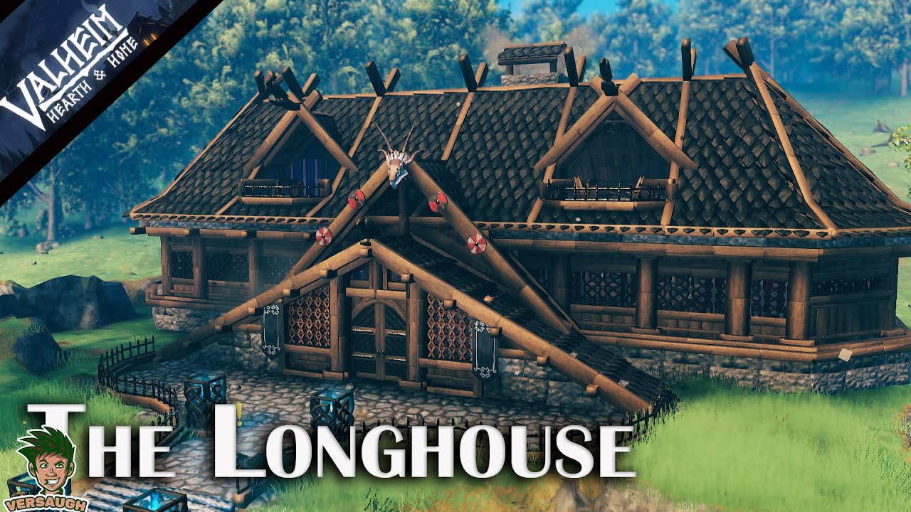 Valheim | Viking longhouse - season 2 ( hearth & home valheim build