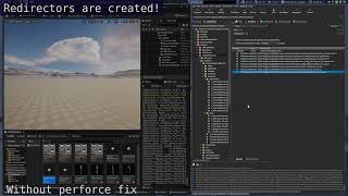 Unreal engine plugin - Up bulk rename - Perforce fix comparison