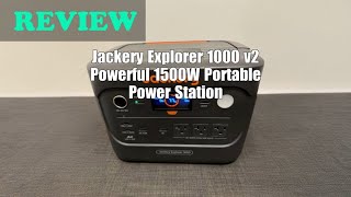 Jackery Explorer 1000 v2 Power Station Review: Fast Charge for Camping &amp; Emergencies 2025