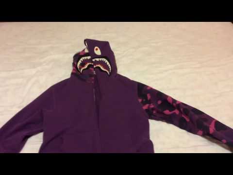 bape puma hoodie real vs fake