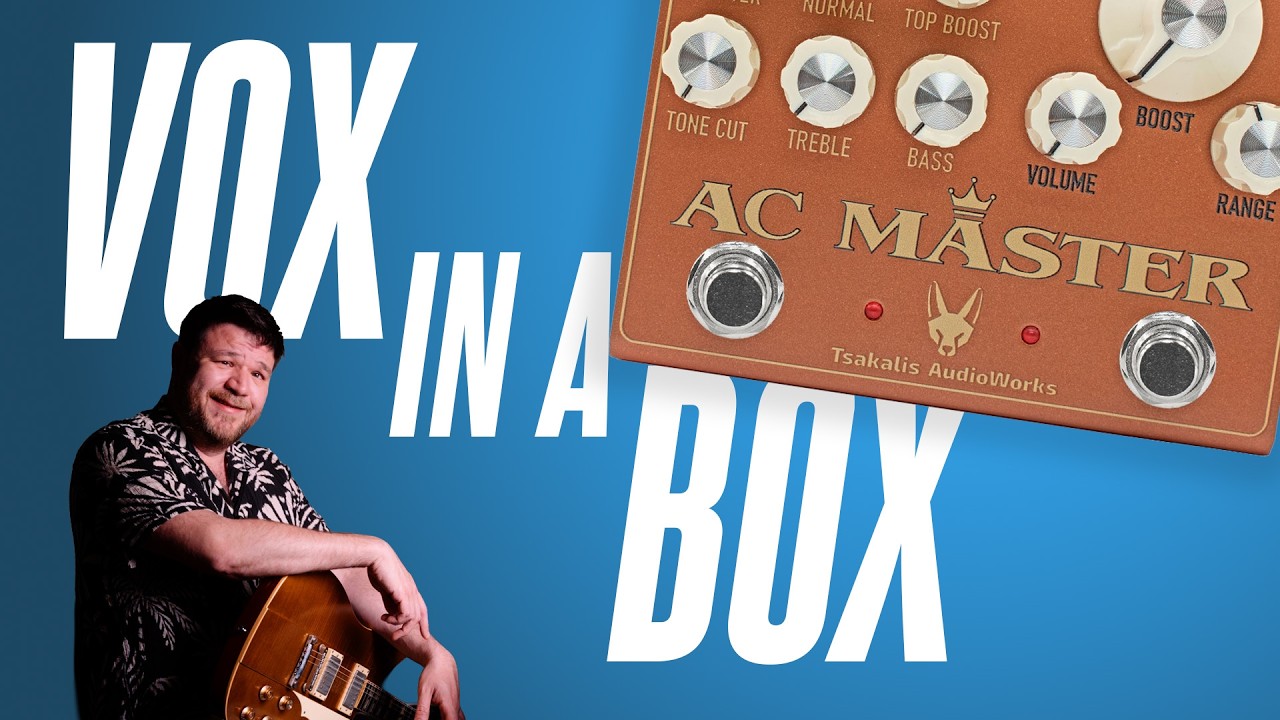 This NAILS the Brian May Tone. And other stuff as well. Tsakalis Audioworks AC Master!