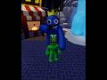 Rainbow Friends Chapter 2 Green 💚 V's Blue 💙 Monster Jumpscares #rainbowfriends #roblox #shorts