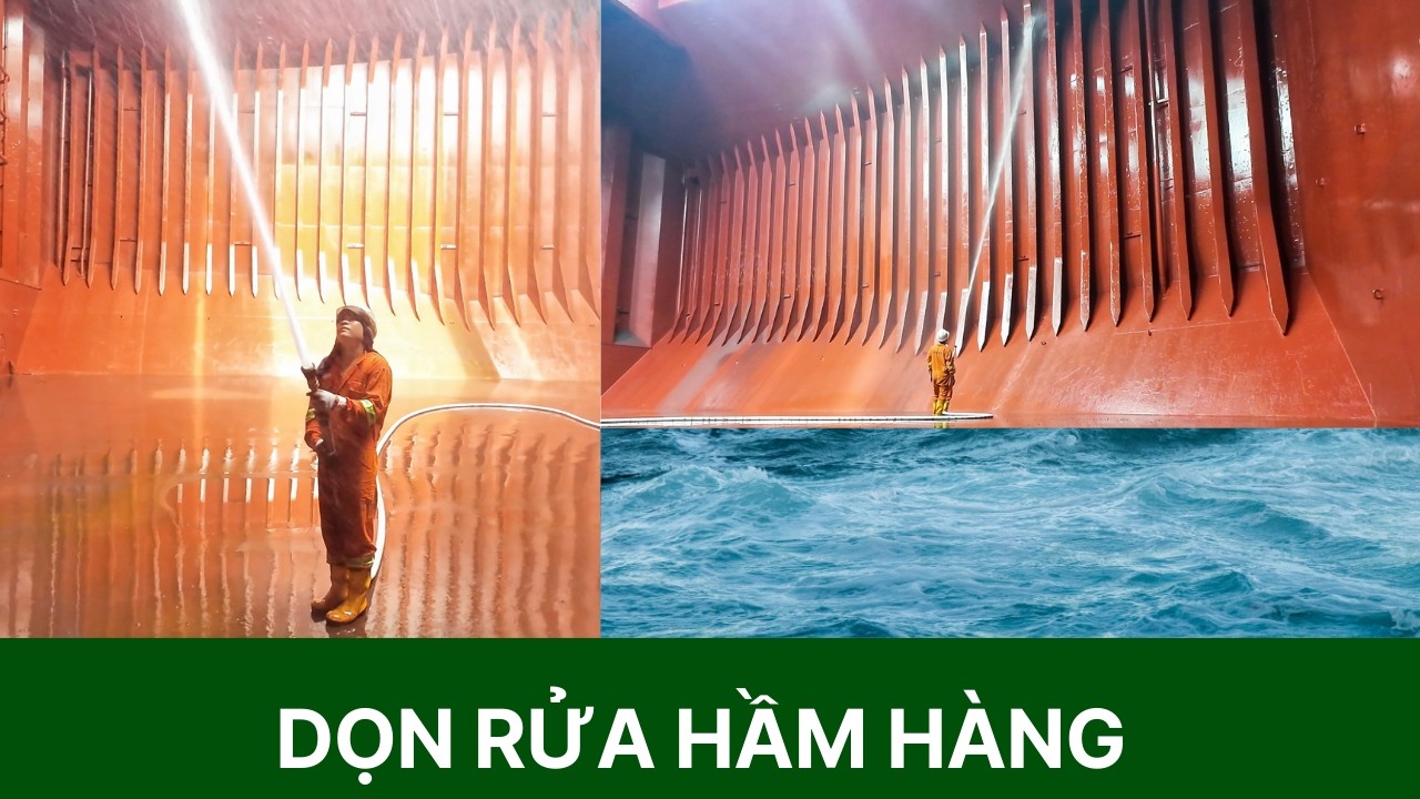 “Dọn hầm tàu biển – công việc cực nhọc nhưng đầy bất ngờ”