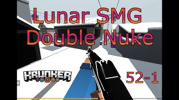 Lunar SMG Double Nuke On Subzero (Krunker)